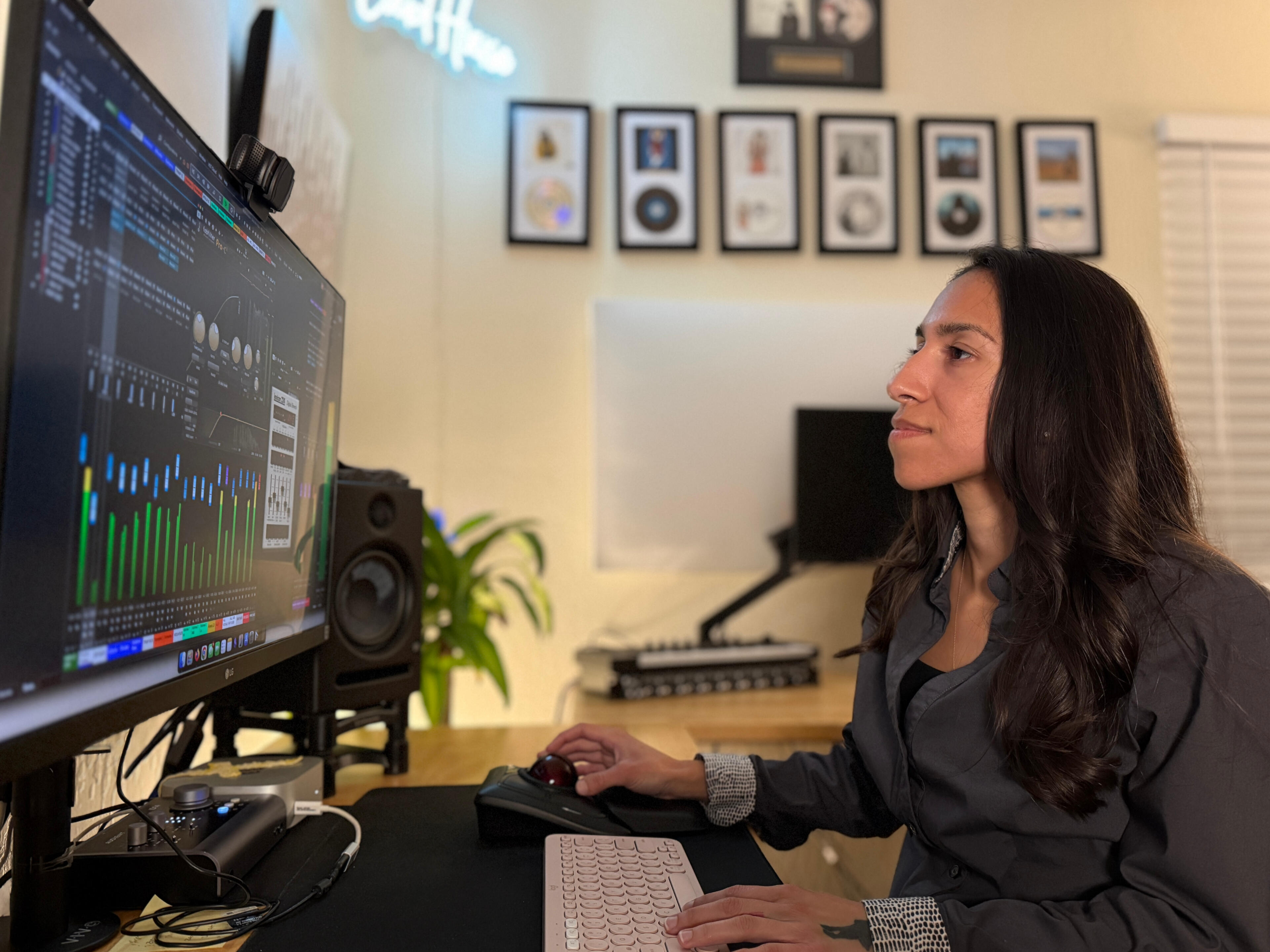 Breakaway Artist Productions Engineer Mixing Song